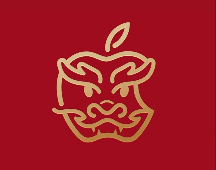 长春苹果发布龙年LOGO